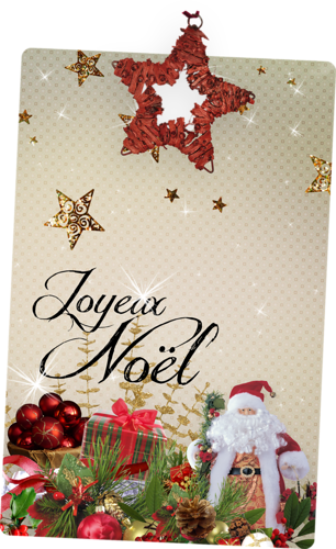 Ecriture  mots etc de Noel