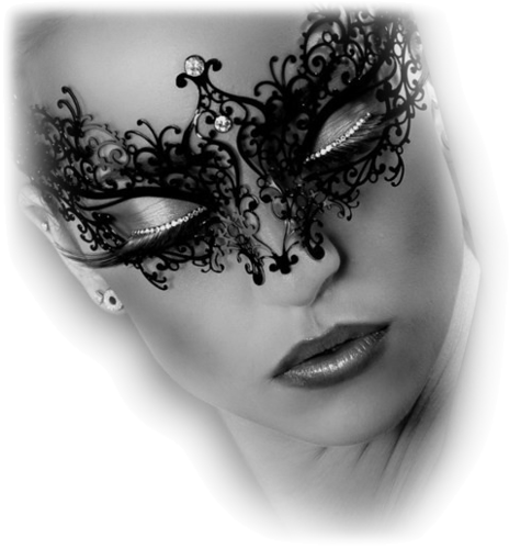 Femme aves masque