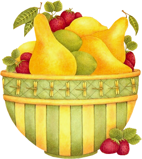 Fruits / panier / coupe etc