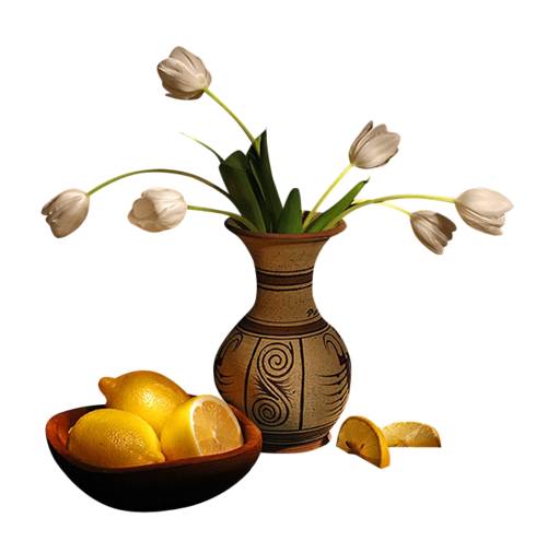 Fleurs (  dans vase )