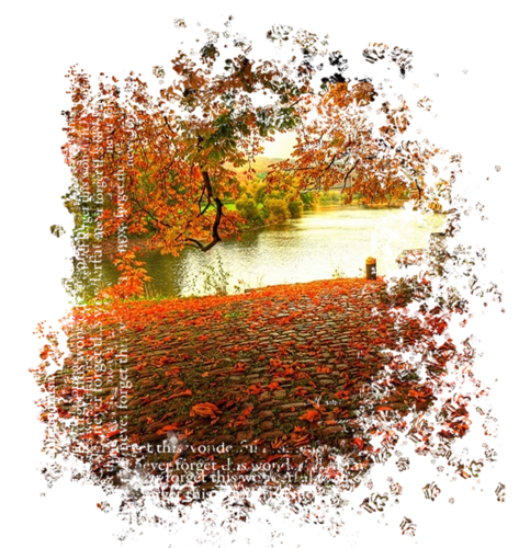 Paysage  d'automne