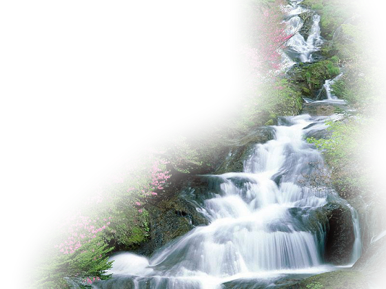 Paysage ( cascade )